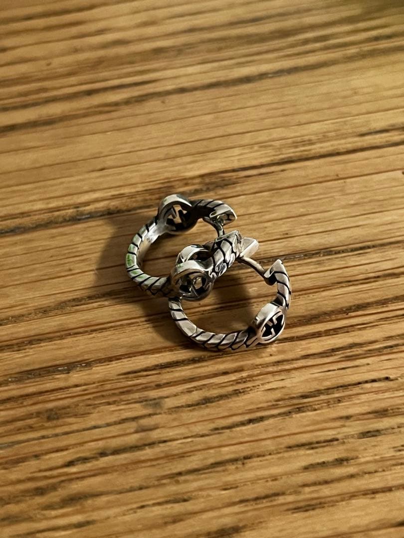 達*8様 GUCCI インターロッキング　フープピアス　志尊淳　佐藤健着用