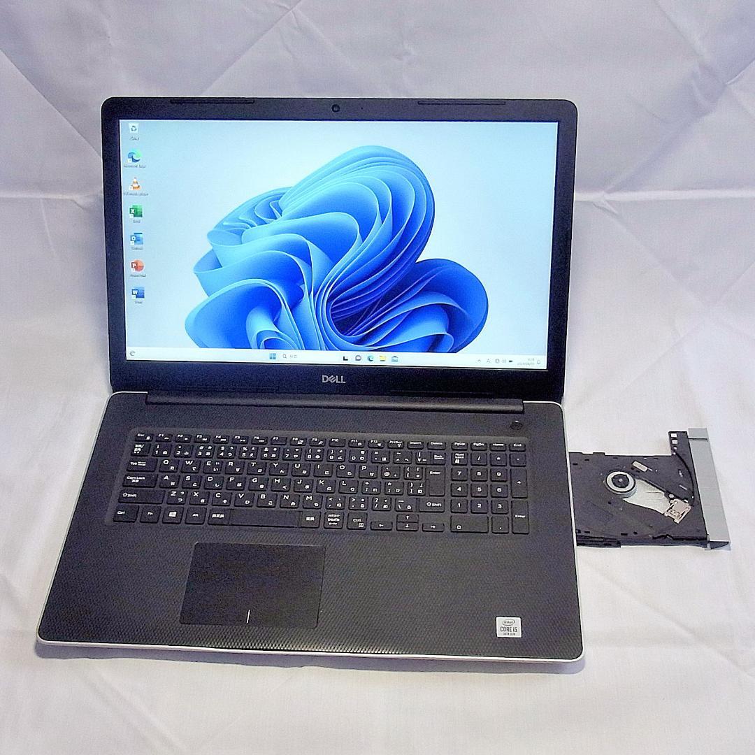 【年末年始も発送OK】17型デルノートパソコン／第10世代／i7／SSD＋HDD