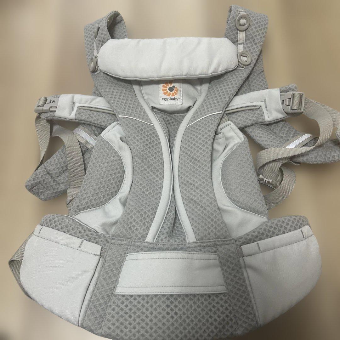 エルゴベビー　オムニブリーズ　抱っこひも メッシュ グレー