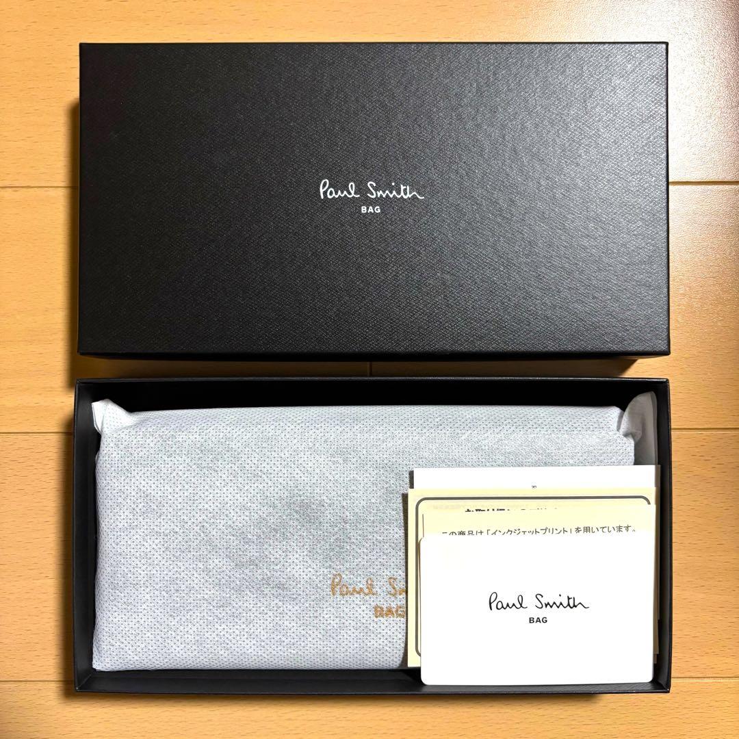 Paul Smith ステッチハイライト　長財布　未使用品　ブラック　完売品