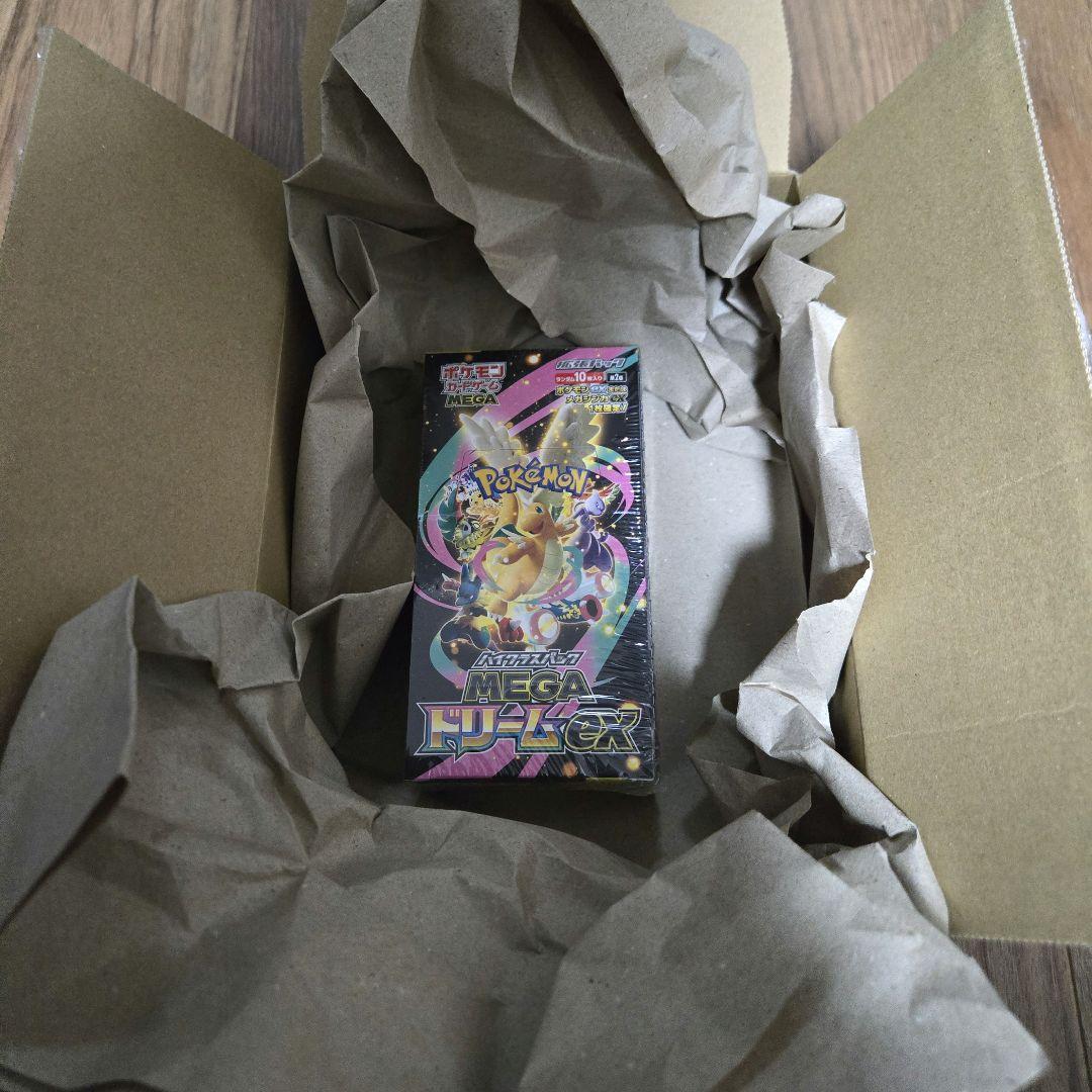ポケモンカードゲーム MEGAドリームex 未開封　シュリンク付