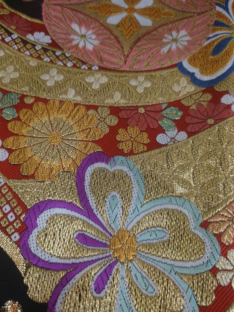 七五三用・七歳用正絹・誂え高級作り帯