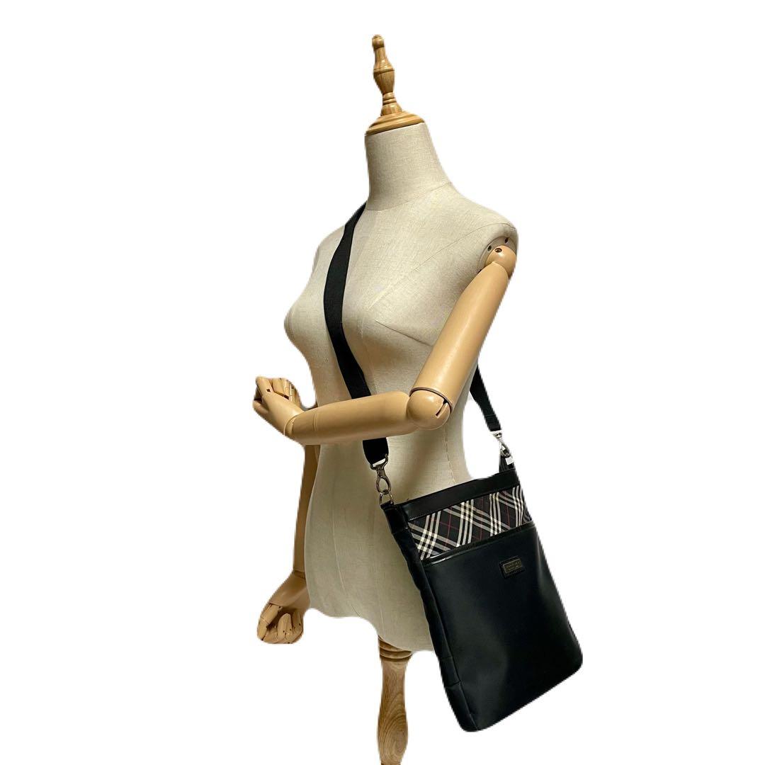 BURBERRY BLACKLABEL ショルダーバッグ ノバチェック 斜め掛け