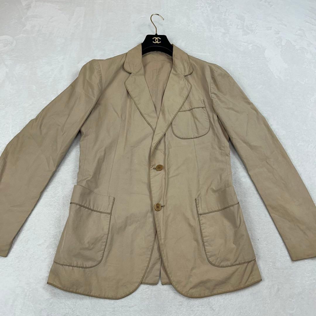 J982 XL ボッテガヴェネタ 大きいサイズ ジャケット ベージュ メンズ