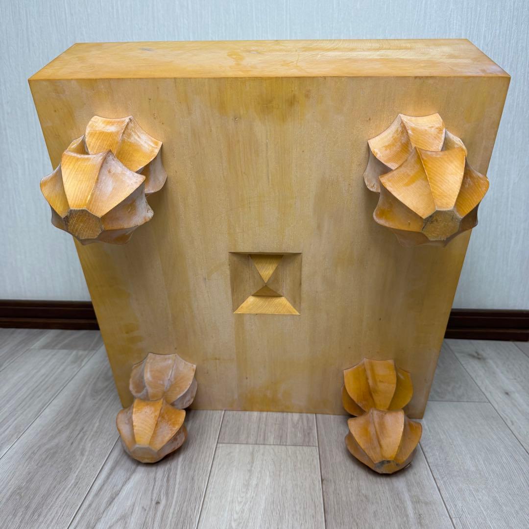 本榧碁盤　足付きヘソあり