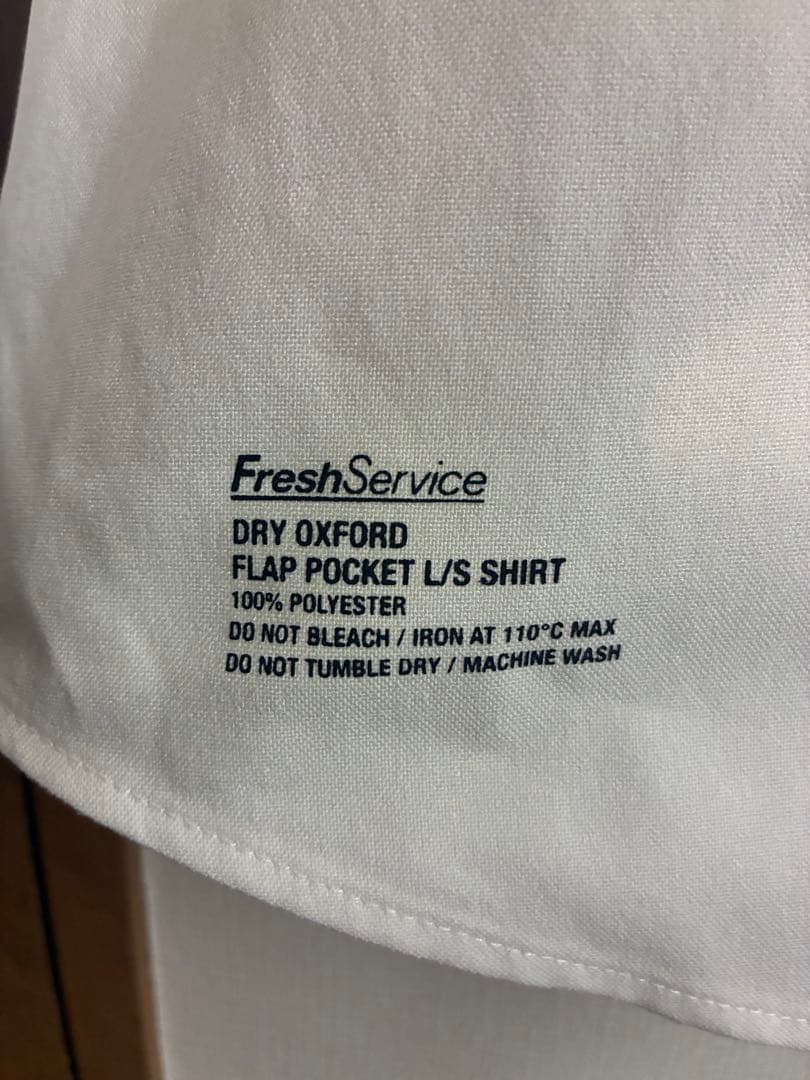トップス FreshService DRY OXFORD FLAP POCKET L/S