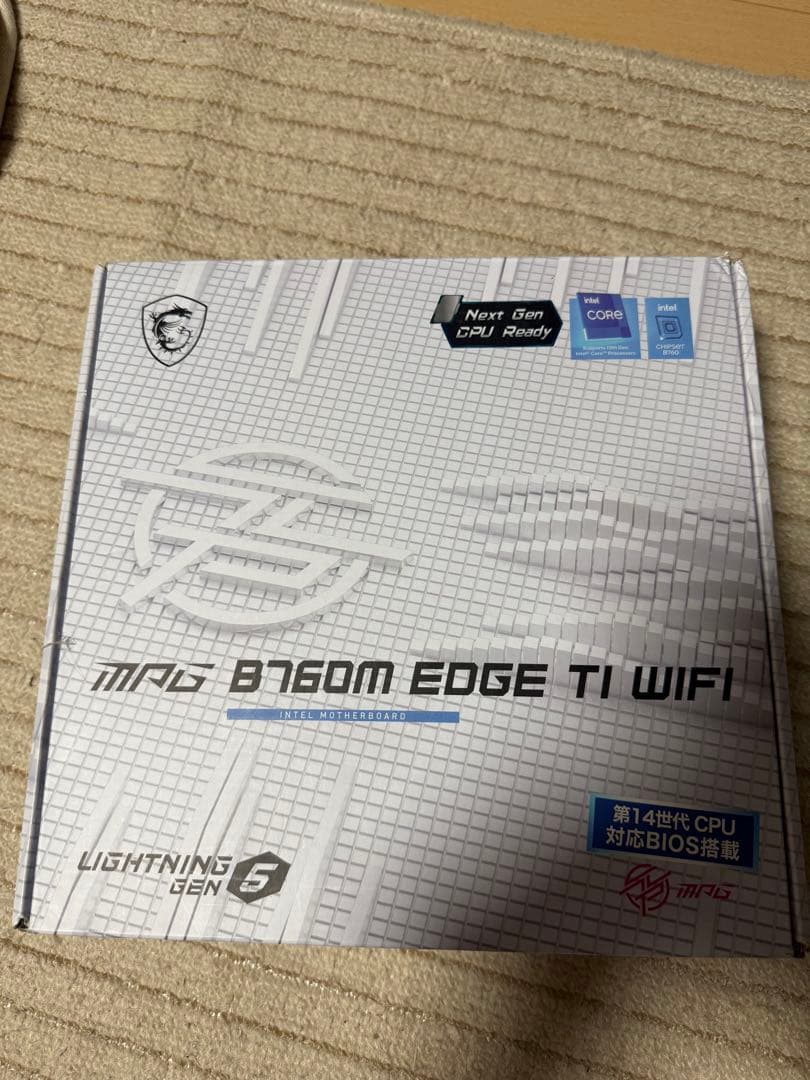 MSI MPG B760M EDGE TI WIFI 未使用品