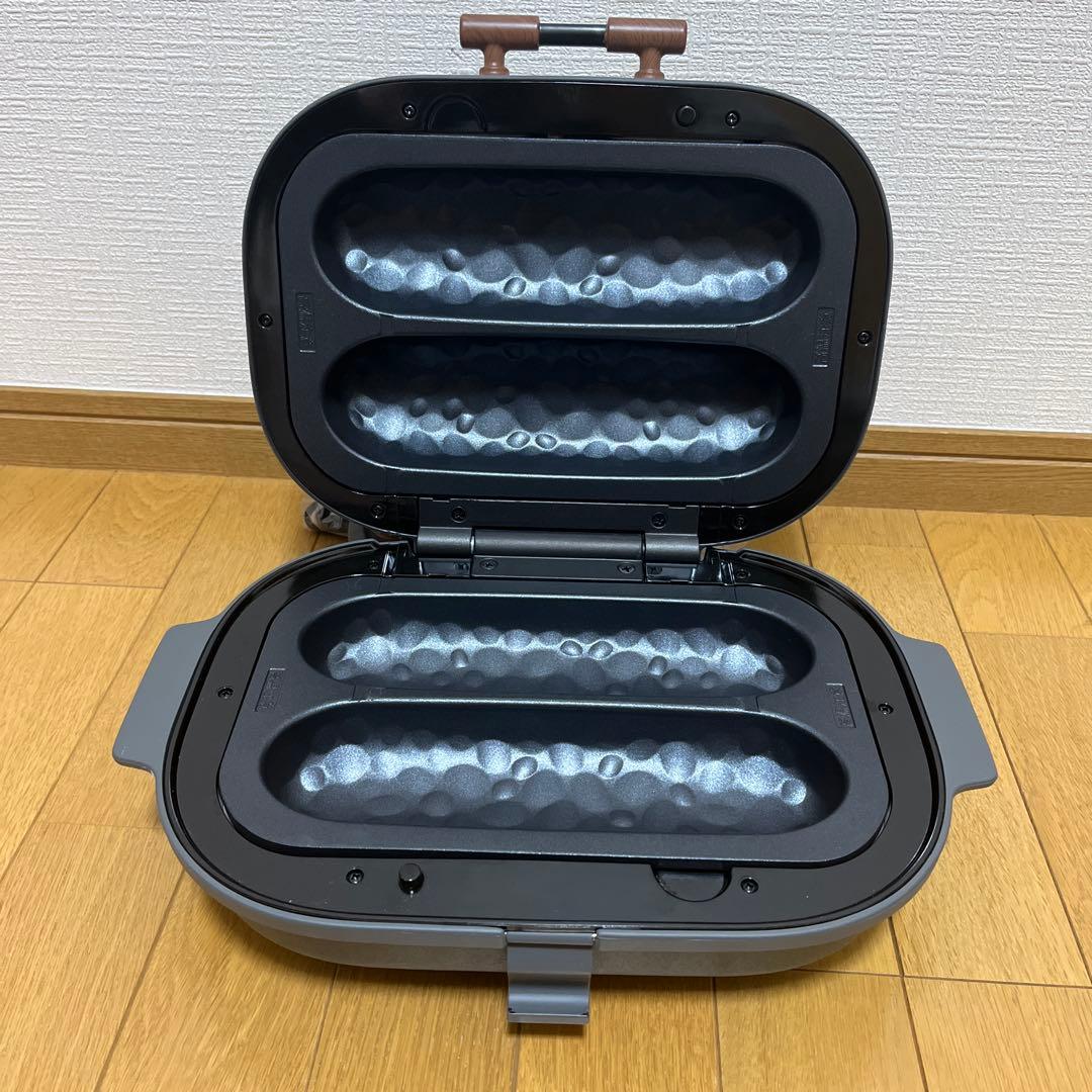 DOSHISHA WFX-102T(GY)焼き芋タイマー付き 平面プレート付き