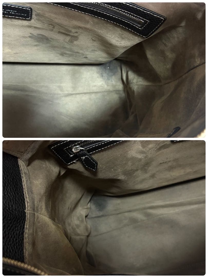 ユナイテッドアローズ グリーンレーベル トートバッグ A4 大容量 黒