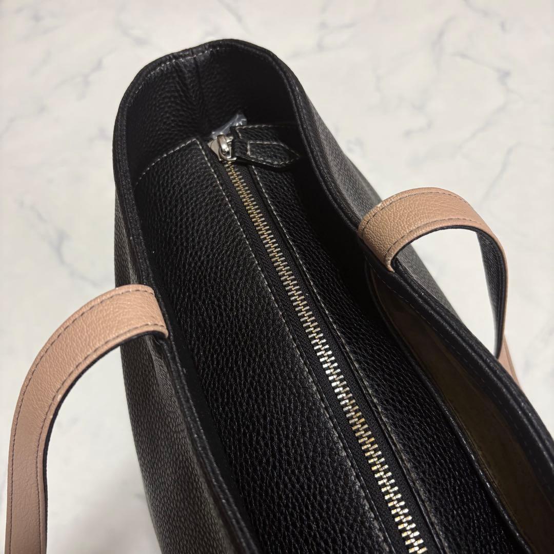 ユナイテッドアローズ グリーンレーベル トートバッグ A4 大容量 黒