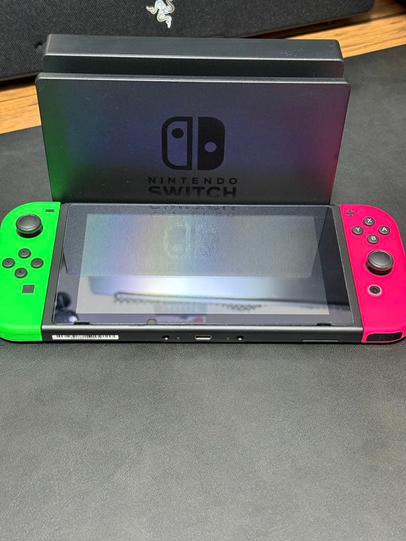 Nintendo Switch 本体　スプラトゥーンセット　プロコン　充電