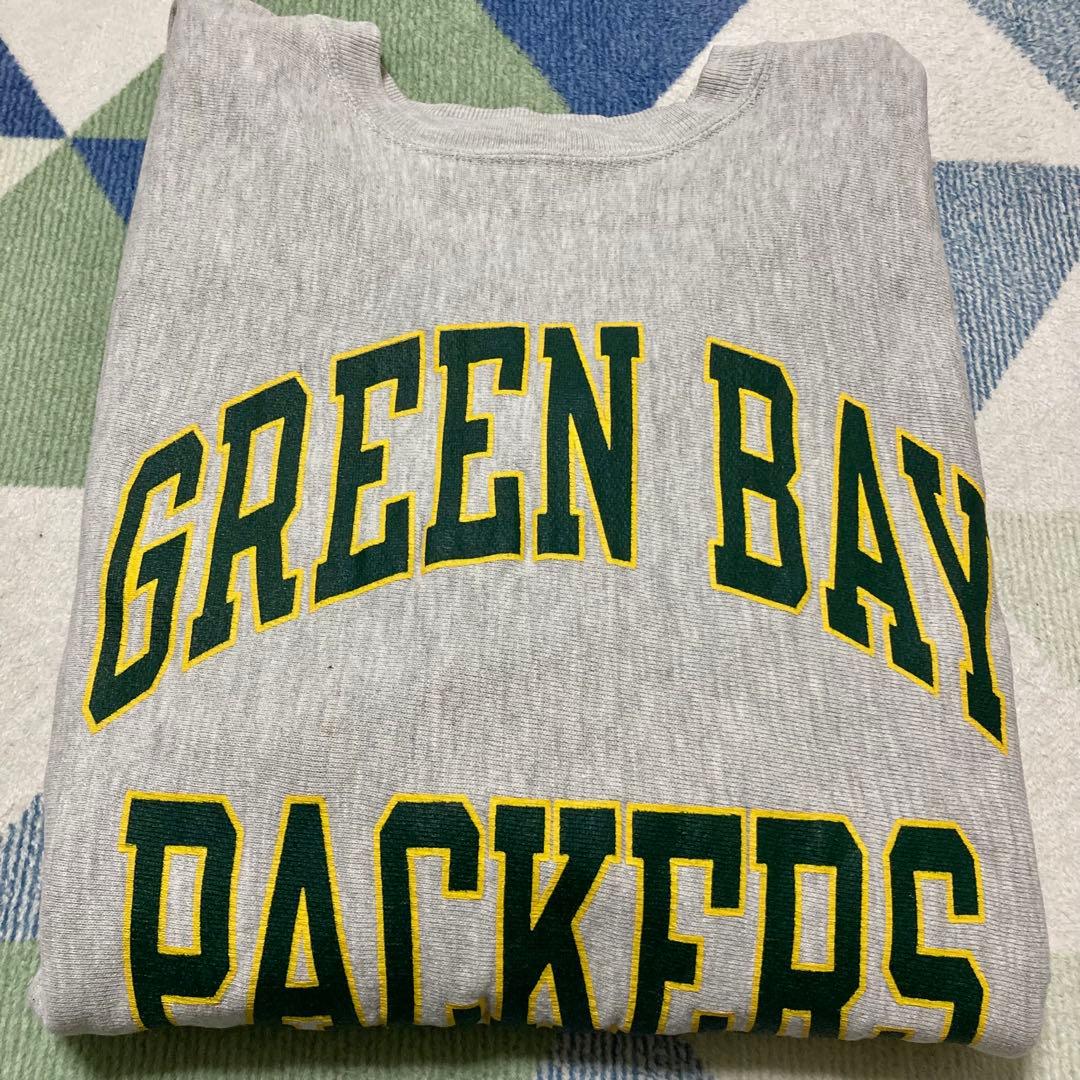 90s Championグリーンベイパッカーズ リバースウィーブ刺繍タグXL
