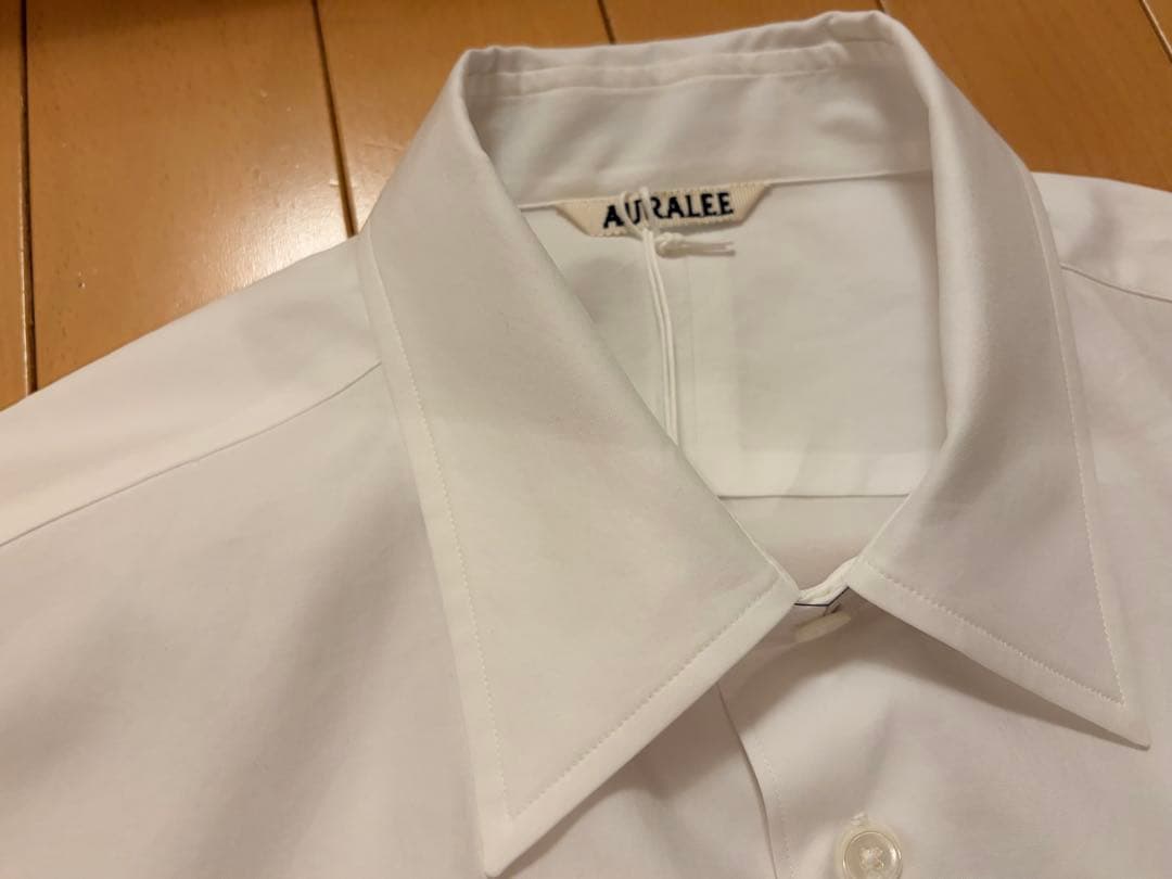 トップス AURALEE 26SS WASHED FINX TWILL SHIRTS