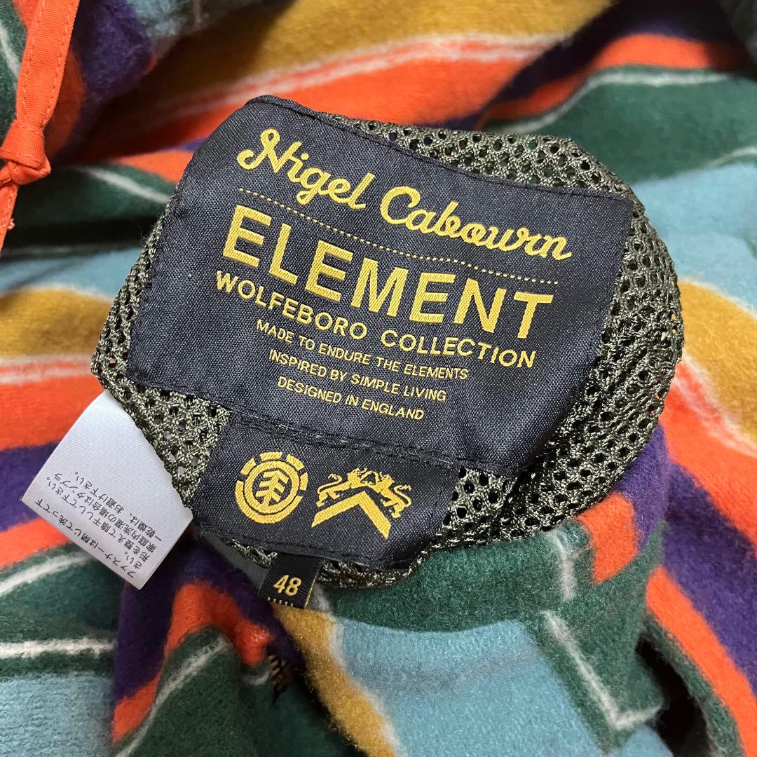 極美品　ナイジェルケーボン　エレメント　リバーシブル　マウンテンパーカー