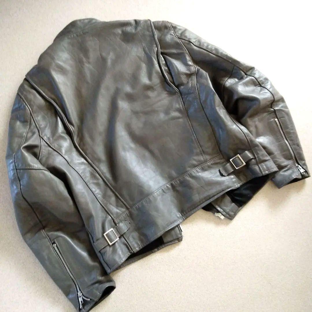 Vintage タグ無し Schott シングル ライダース レザージャケット