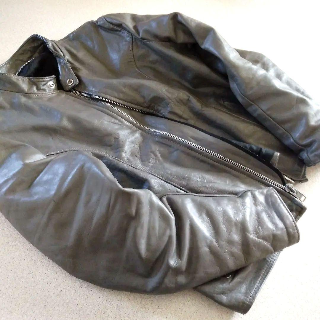 Vintage タグ無し Schott シングル ライダース レザージャケット