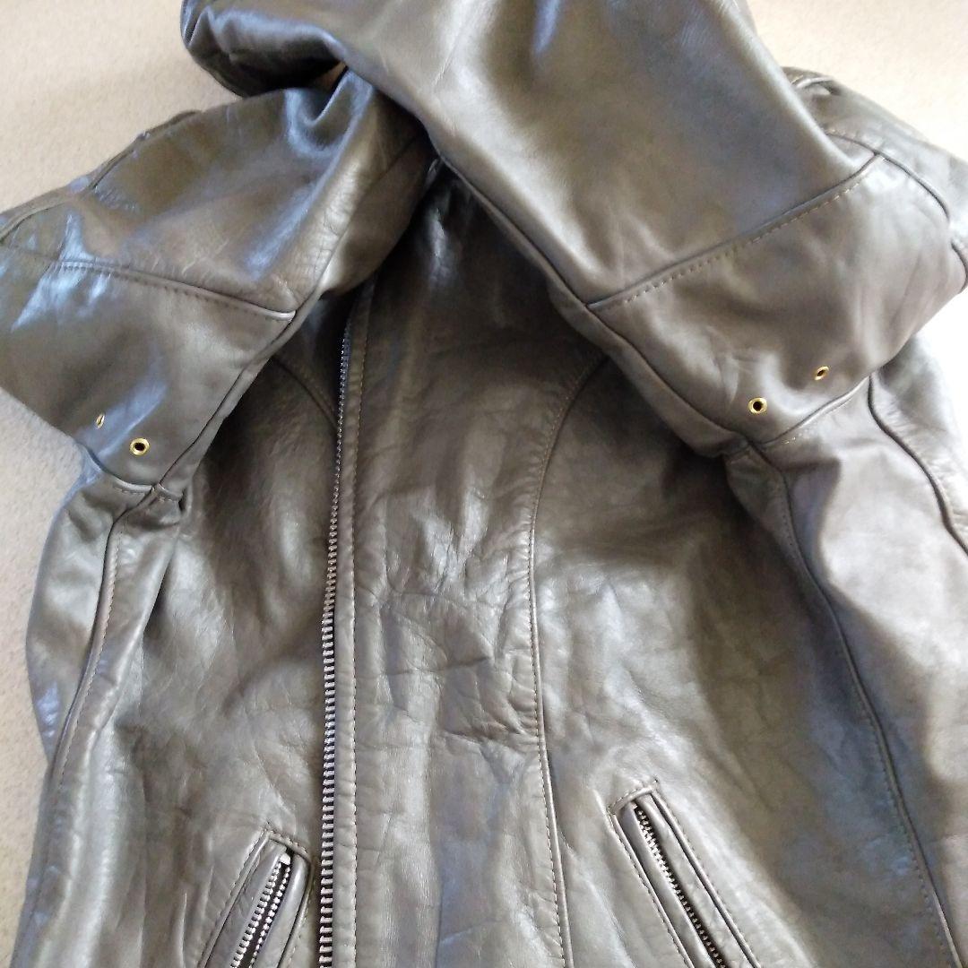 Vintage タグ無し Schott シングル ライダース レザージャケット