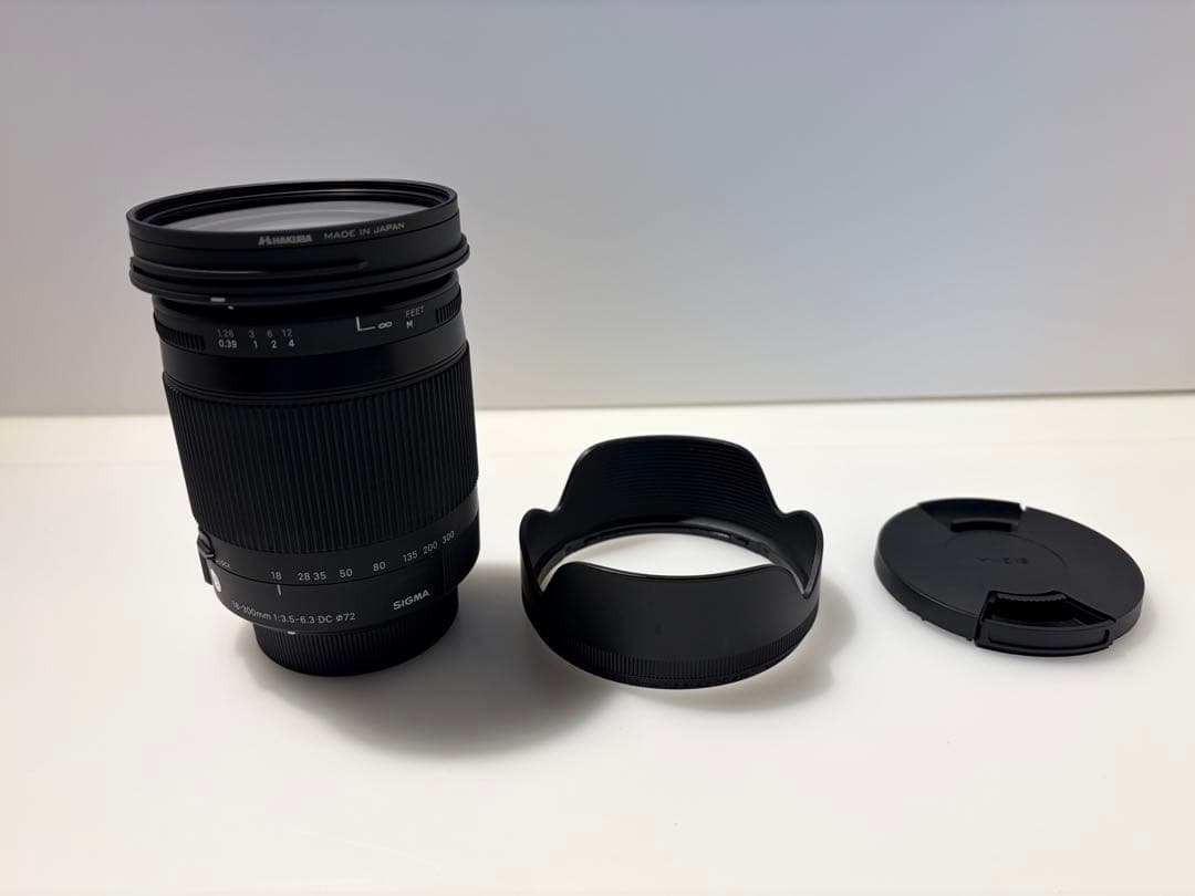 ■【美品中古】SIGMA 18-300mm F3.5-6.3/ニコンFマウント