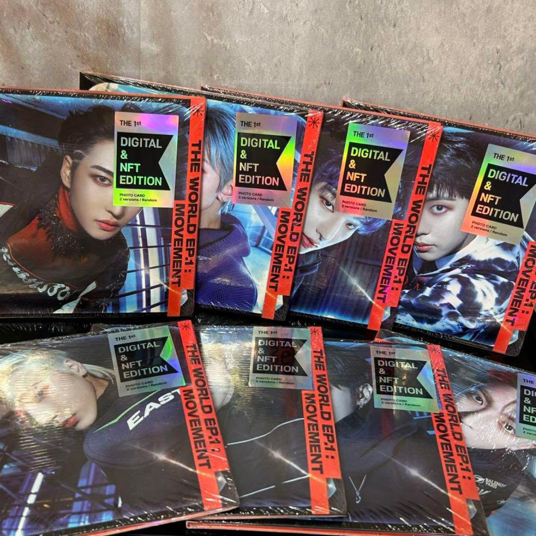 新品未開封 ATEEZ アチズ MOVEMENT アルバム 全形態 まとめ売り