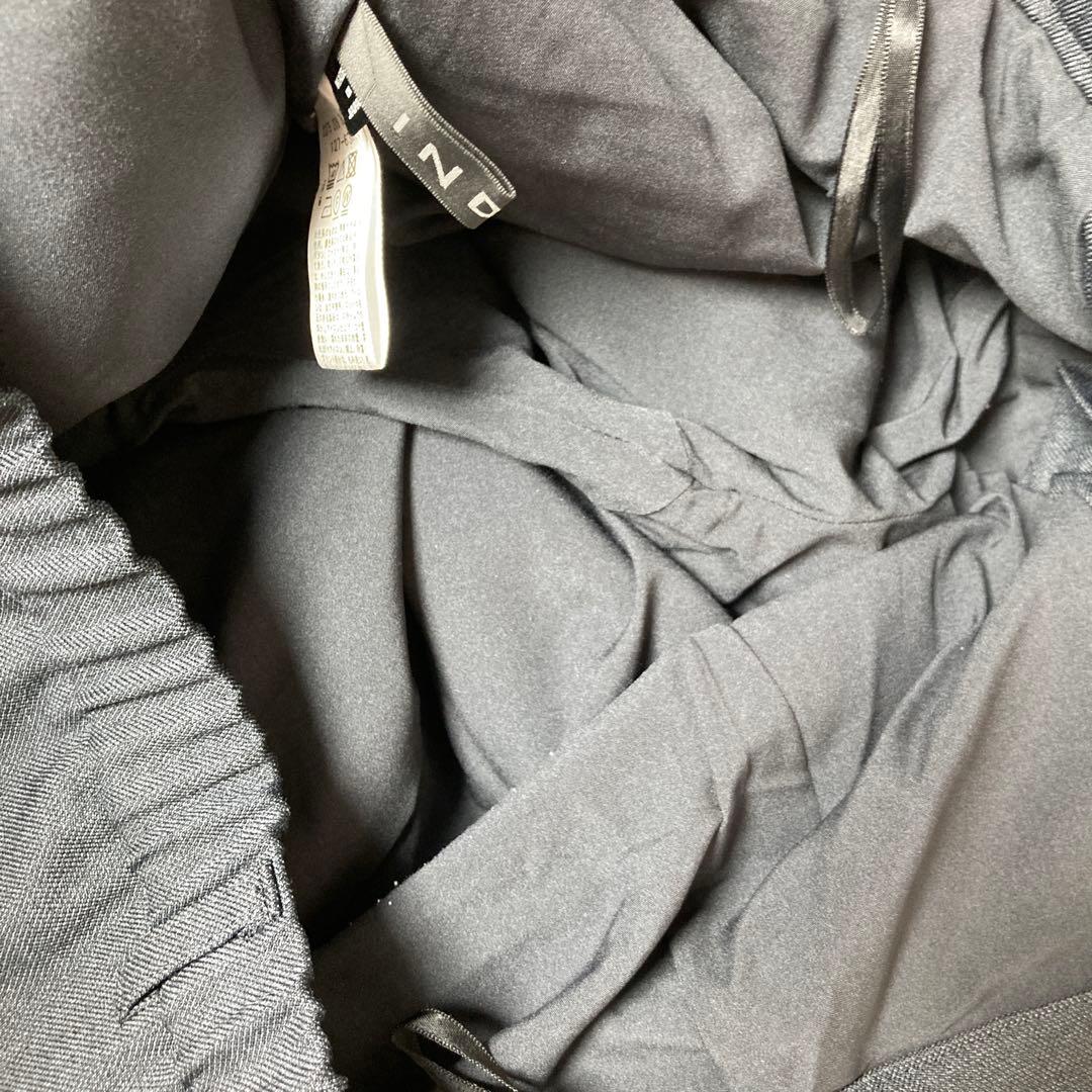 専用【INDIVI】　シャンブレーセットアップ　パンツスーツ　19 日本製