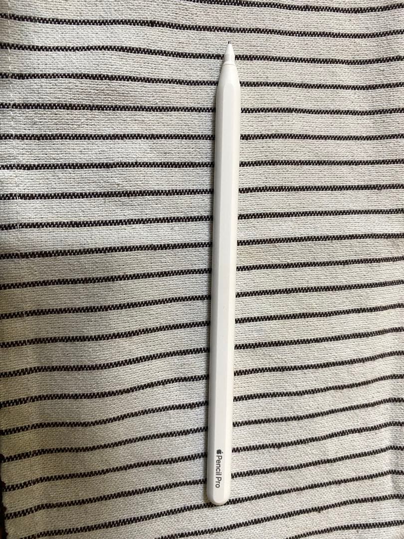 Apple Pencil Pro ホワイト　ペン先無し