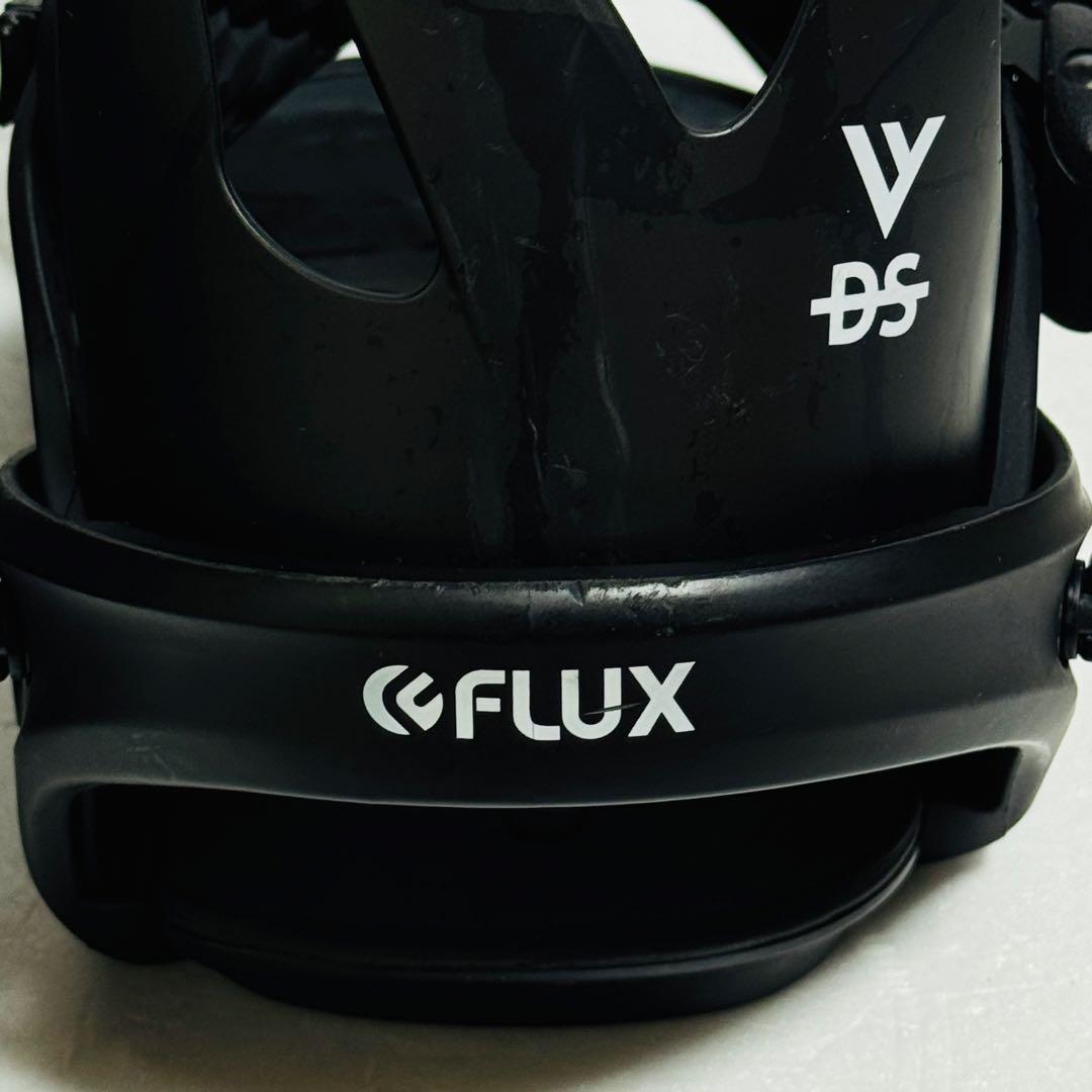 mサイズ スノーボードバインディング黒色ブラックFLUXF8DSMB