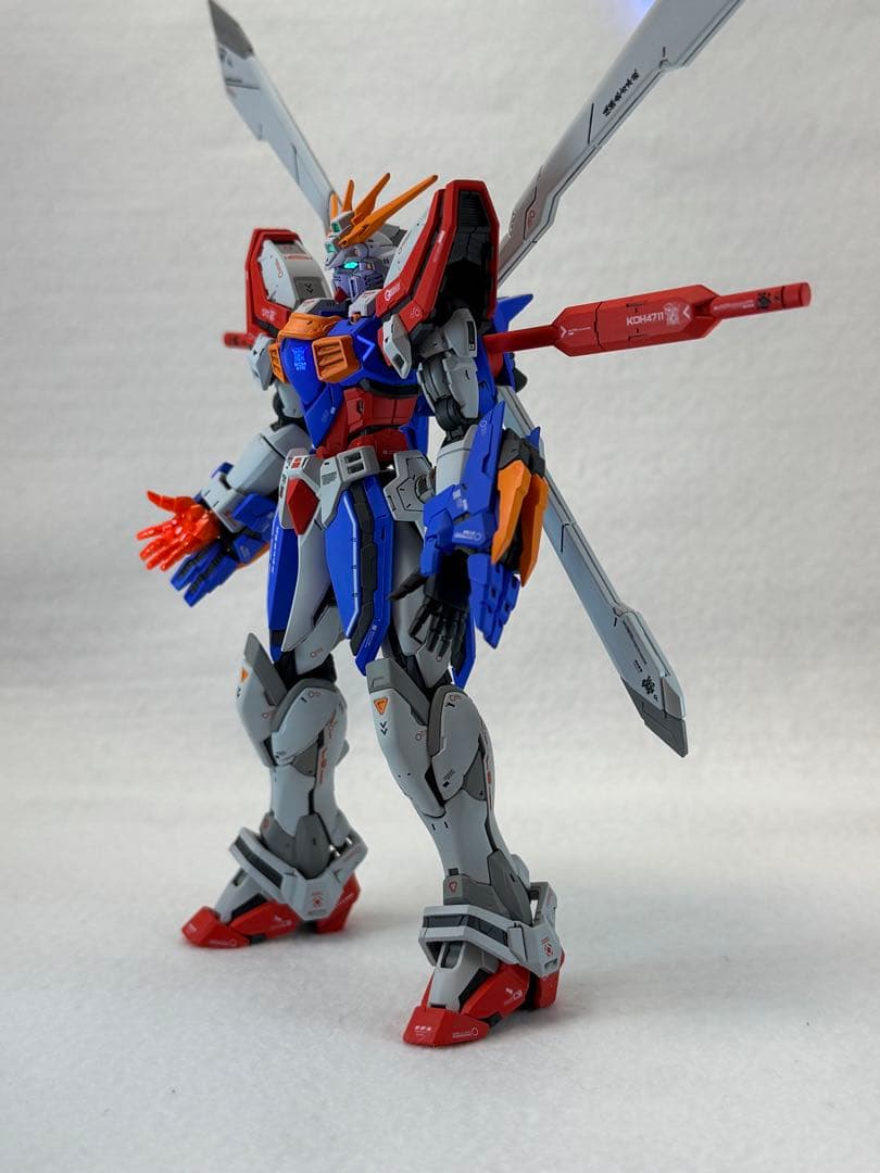 ガンプラ完成品　RGゴッドガンダム全塗装完成品