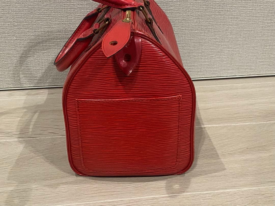 美品！Louis Vuitton エピ　スピーディー　レッドボストンバッグ