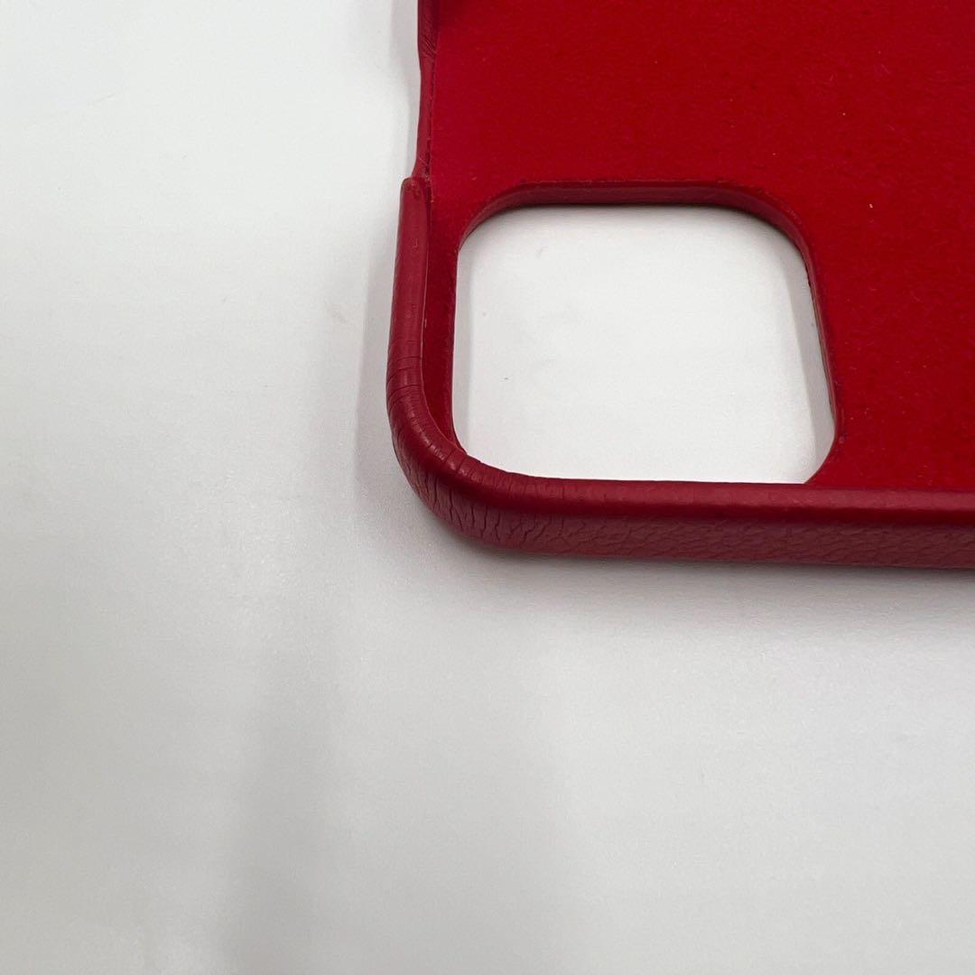 ルイヴィトン iPhone 13Pro ケース バンパー モノグラム レッド