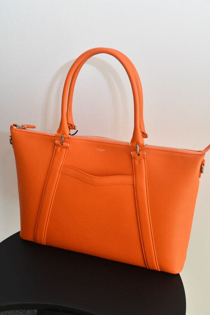 カズ0802　ペッレモルビダ deck-9シリーズ トートバッグ オレンジ