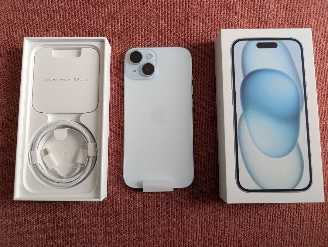 即日発送！新品未使用 iPhone15 128GB ブルー SIMフリー