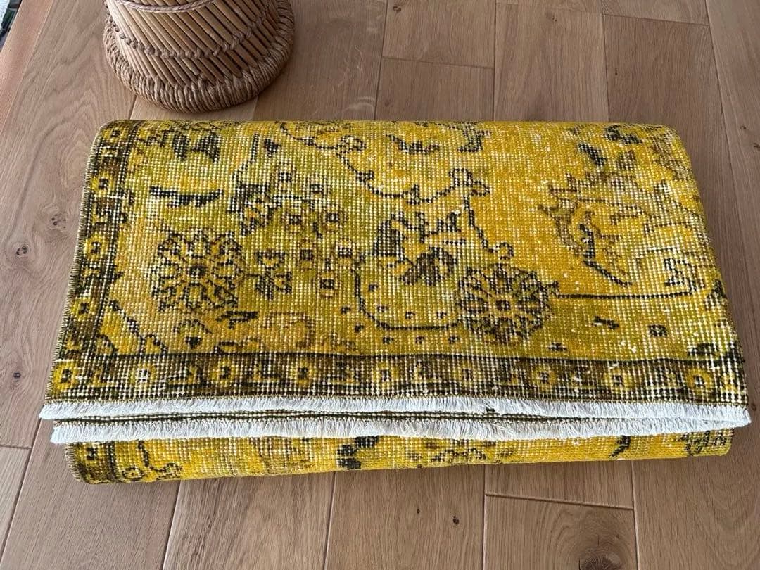 ヴィンテージトルコラグ　オーバーダイ