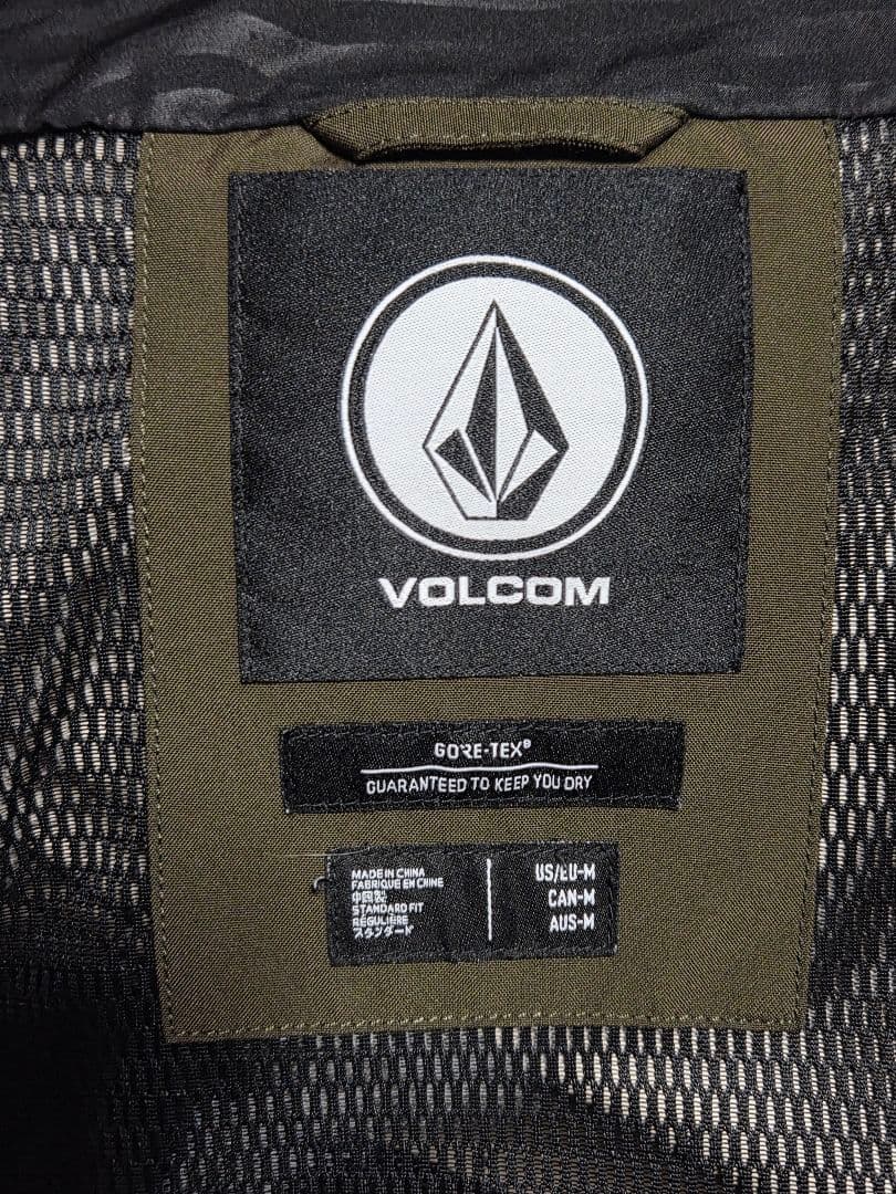 2/8のみ値下げ！VOLCOM　GORE-TEX　US Mサイズ