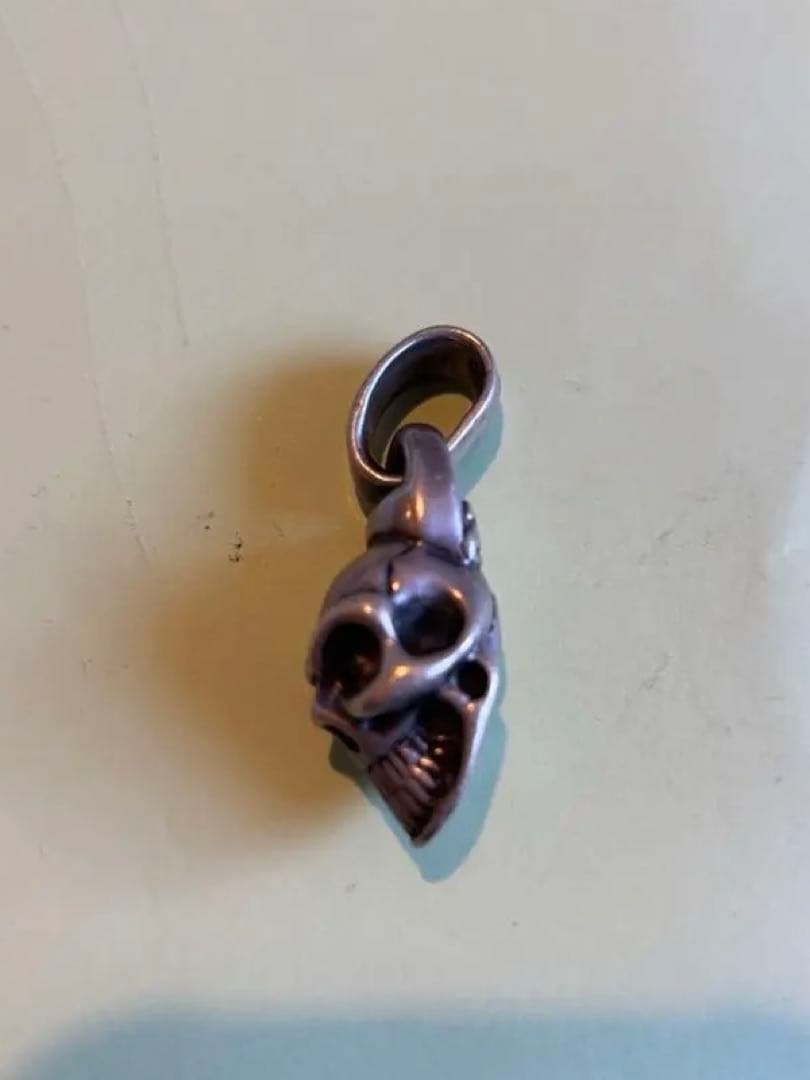 ビルウォールレザー　グッドラックスカル　チャーム