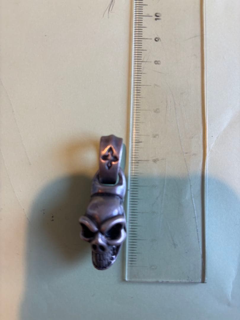 ビルウォールレザー　グッドラックスカル　チャーム