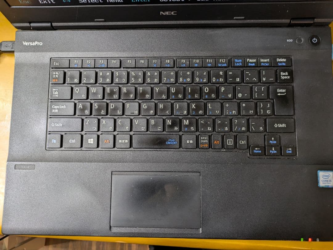 Windowsノート本体 NEC VersaPro VX-4 Core i5-8350U