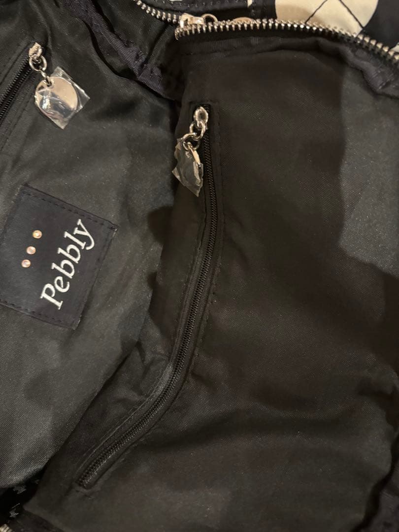 Pebbly ペブリー　Me&Yo リュック　ラインストーン　刺繍　ドット柄