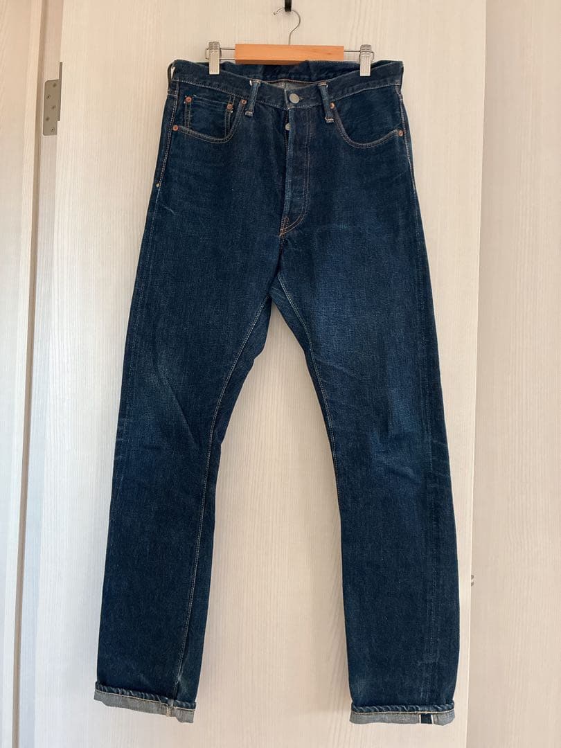 フルカウント1110 ダークブルー ストレートデニム