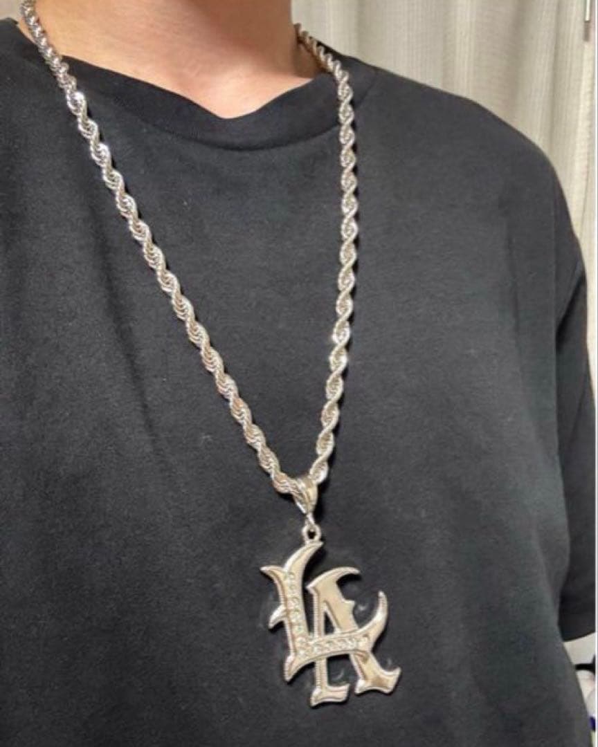 LA ブリンブリン b-boy ロングチェーンネックレス チカーノ アバランチ