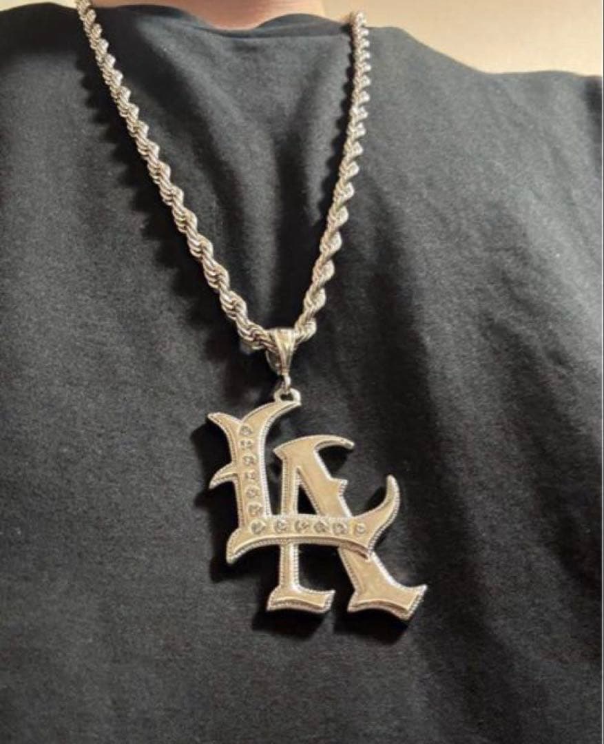 LA ブリンブリン b-boy ロングチェーンネックレス チカーノ アバランチ