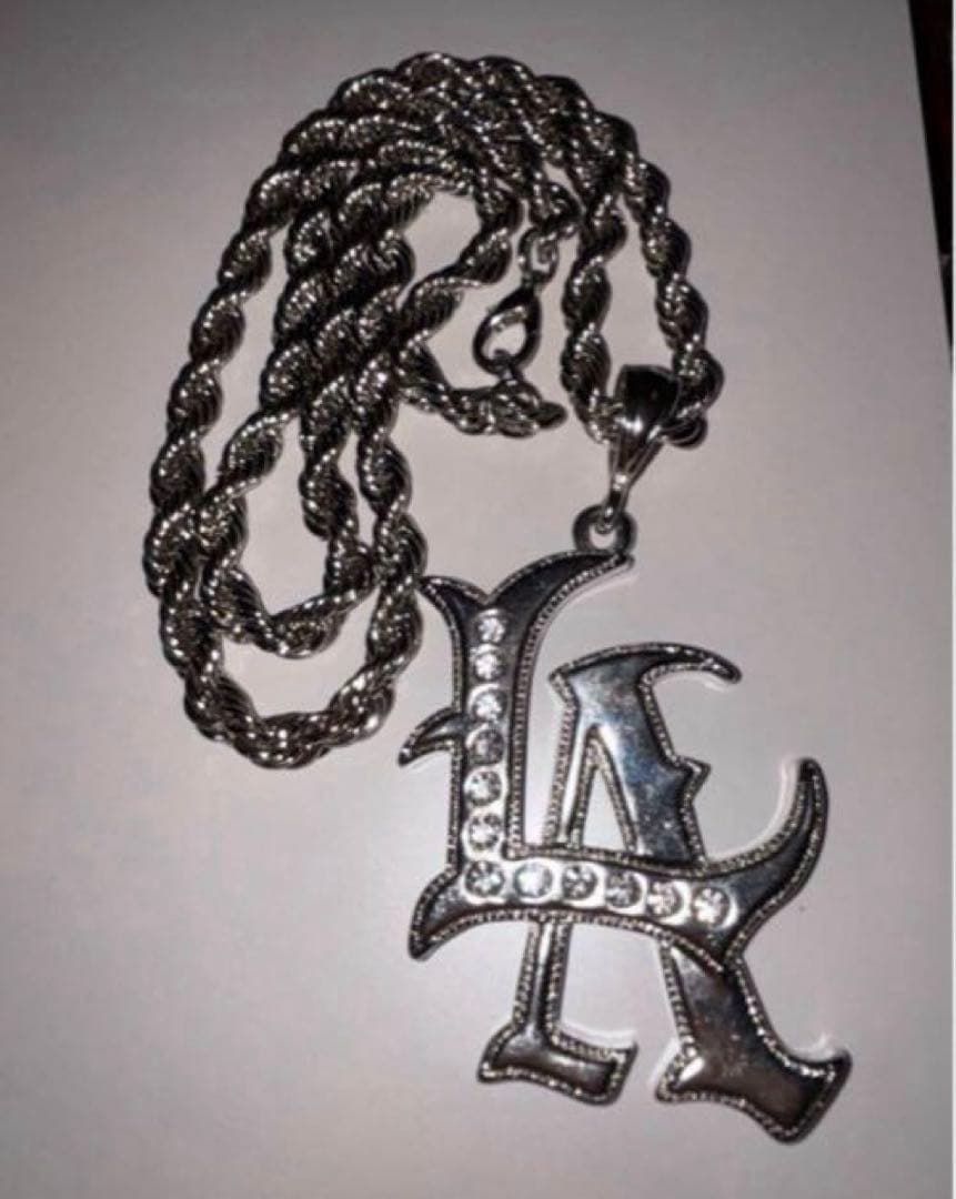 LA ブリンブリン b-boy ロングチェーンネックレス チカーノ アバランチ