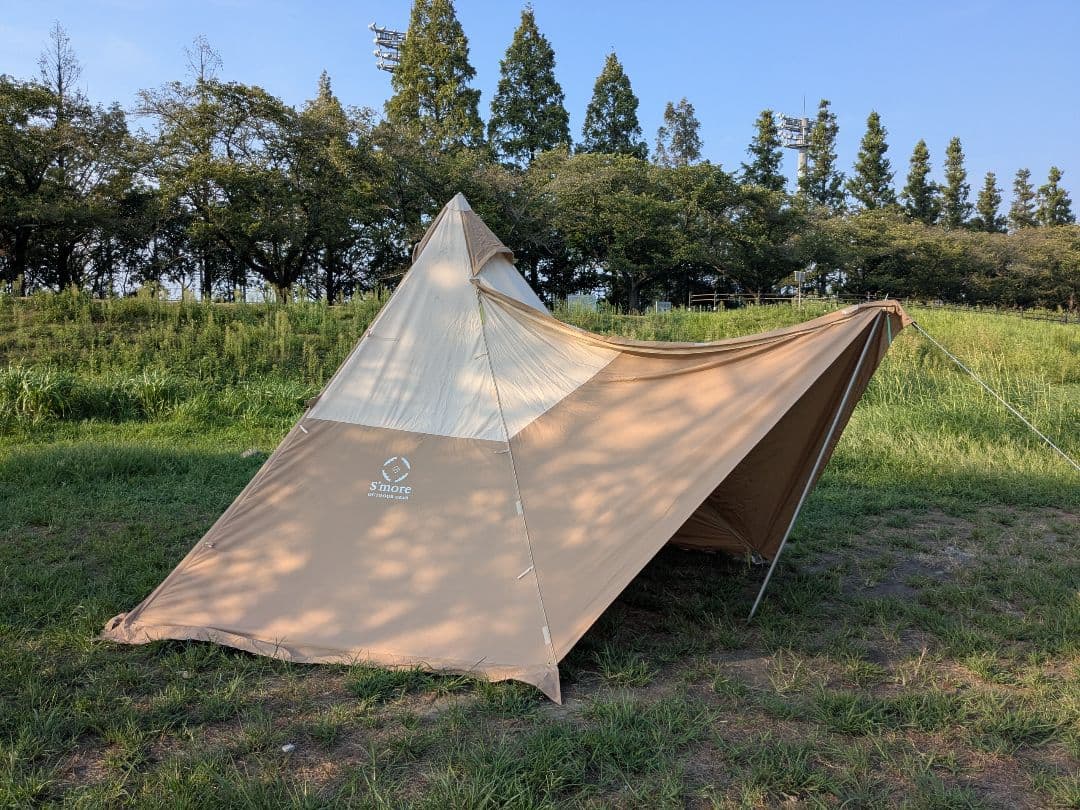 s'more（スモア）　Tetto　ワンポールテント　ポリコットン