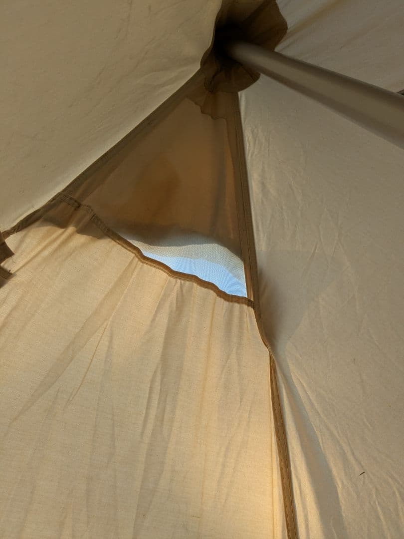 s'more（スモア）　Tetto　ワンポールテント　ポリコットン