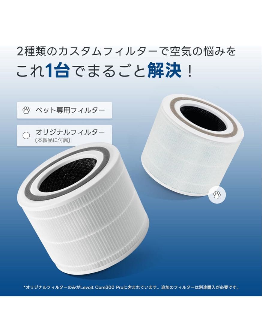 空気清浄機 進級プラズマ付きモデル Core300 Pro 花粉 脱臭