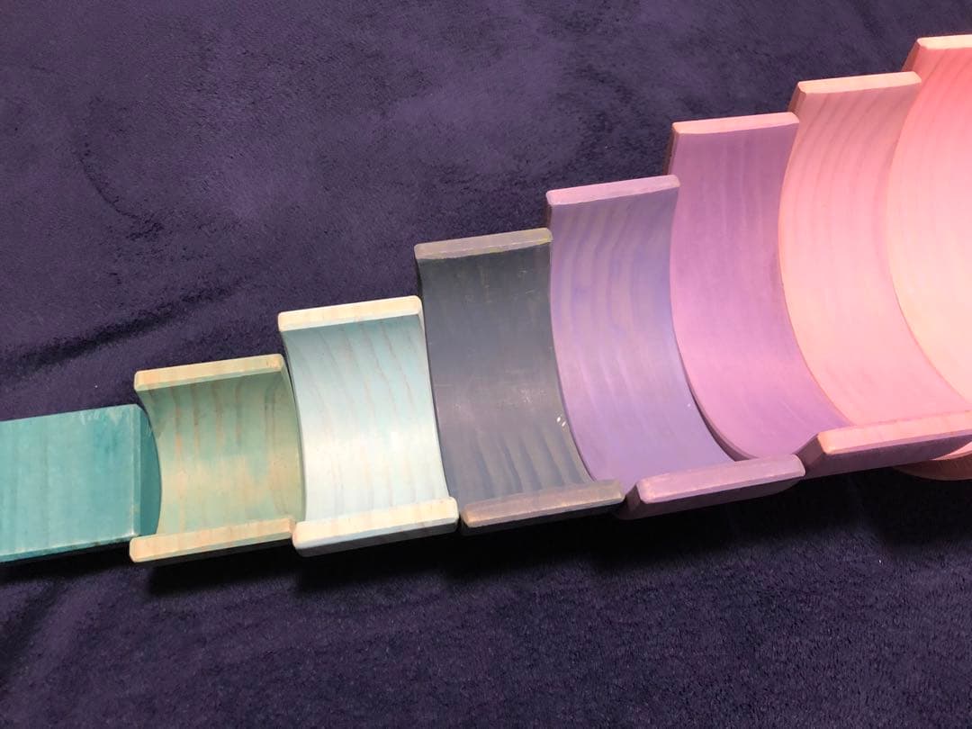 アーチレインボー パステル　半円盤セット