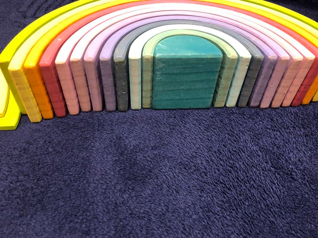 アーチレインボー パステル　半円盤セット