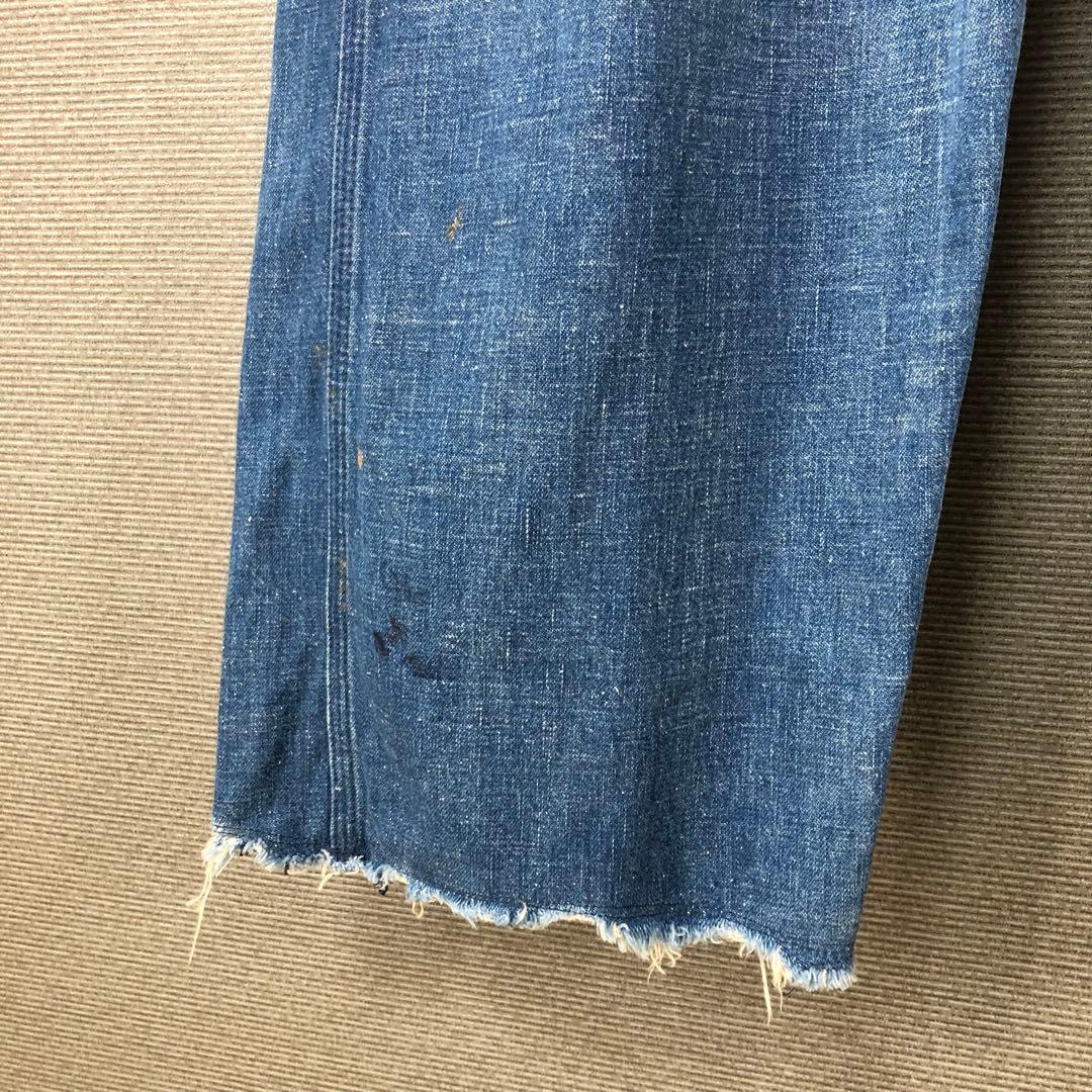 chimala ペンキ加工 ペインターデニムパンツ 30 ブルー