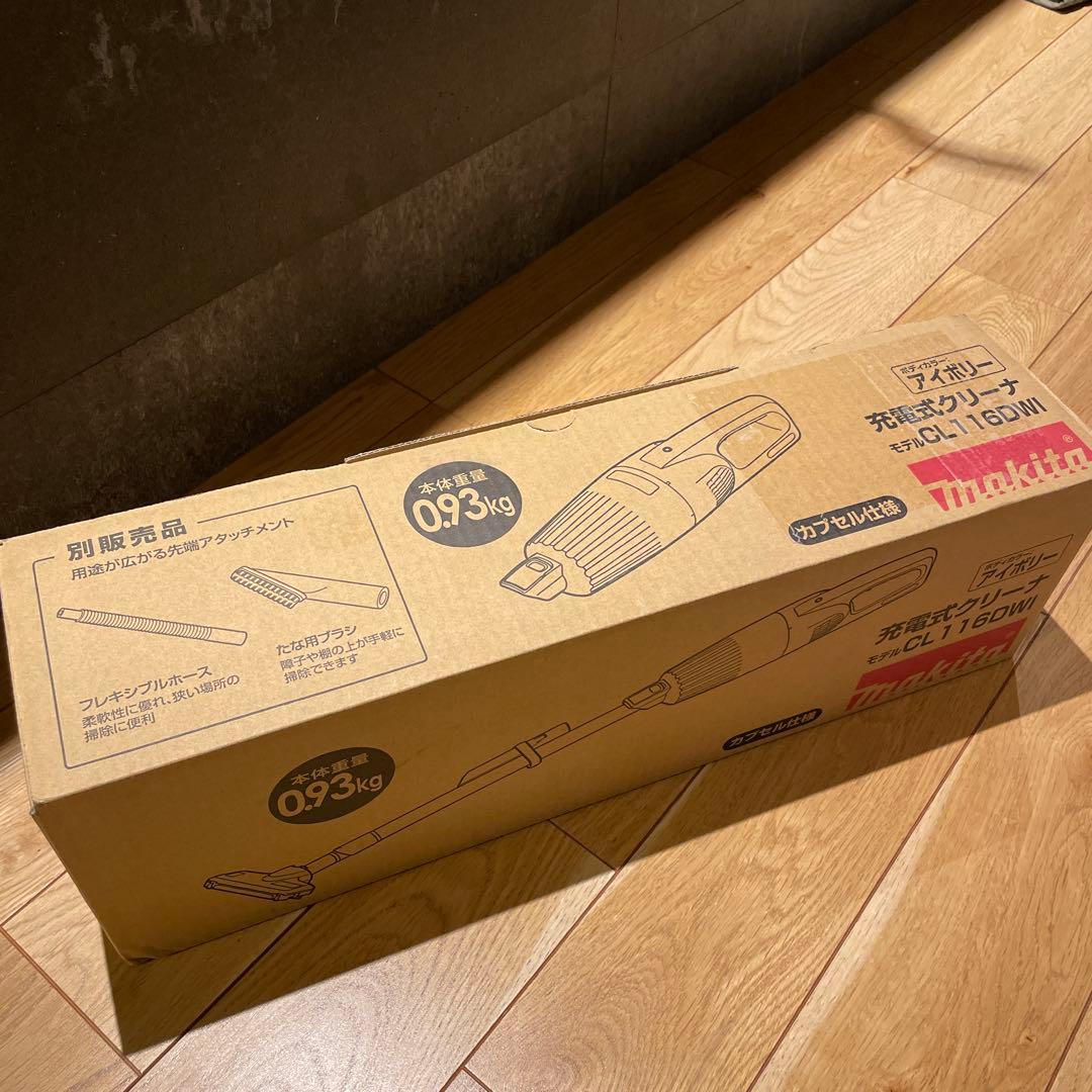 マキタ(Makita) 充電式クリーナ（アイボリー） CL116DWI新品