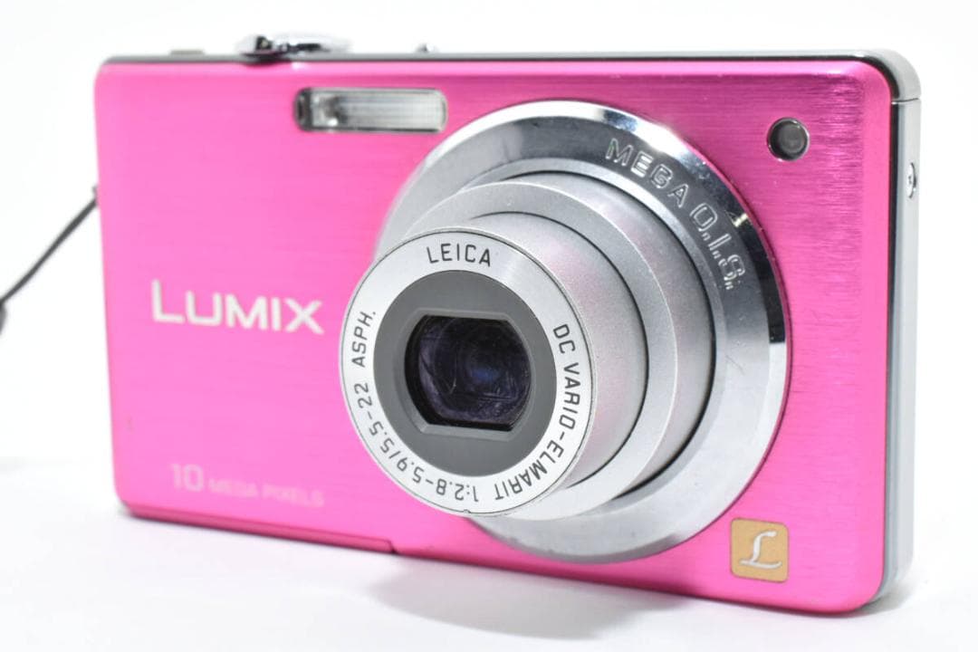 【美品】Panasonic LUMIX DMC-FS7 ピンク #102