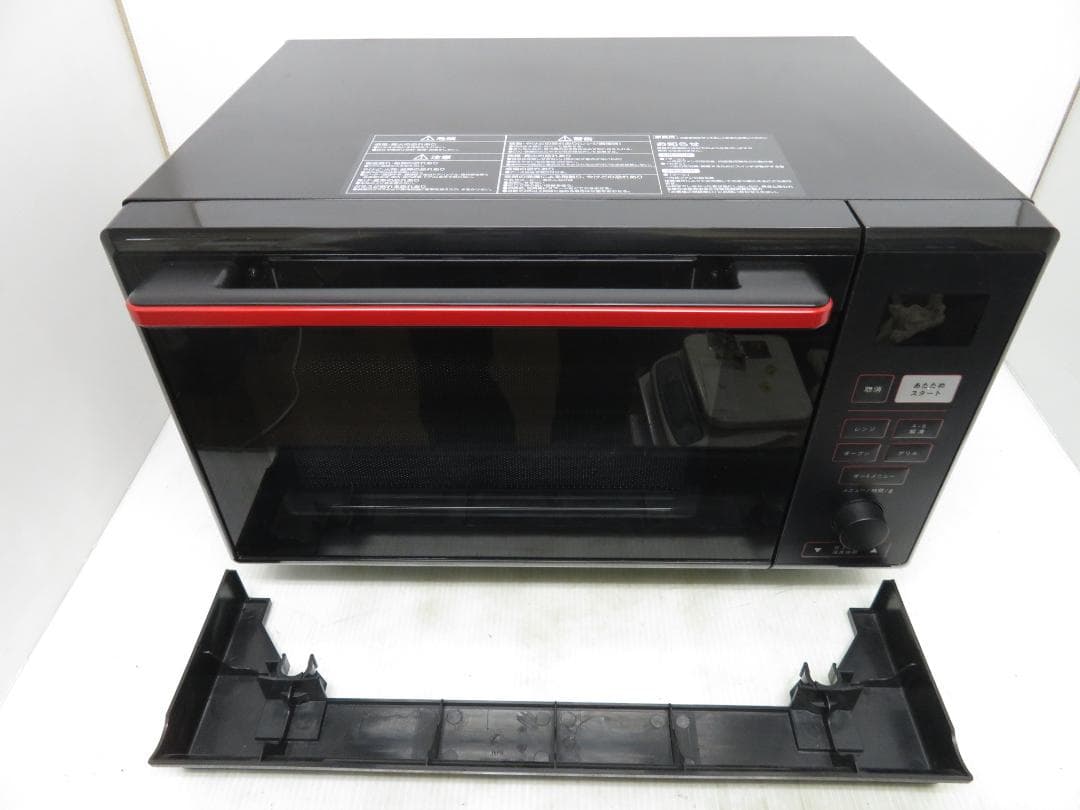 YAMAZEN 山善 2023年製 角皿スチーム オーブンレンジ 25L